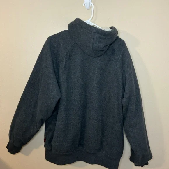 Avia Men's Charcoal Zip-Up Sweater - Picture 2 of 3